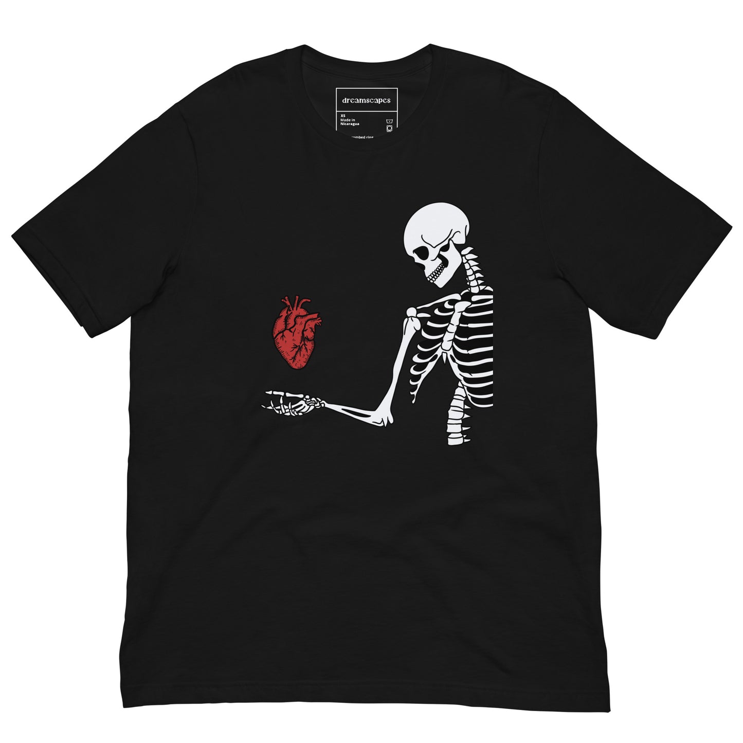 Skeleton Heart T-Shirt